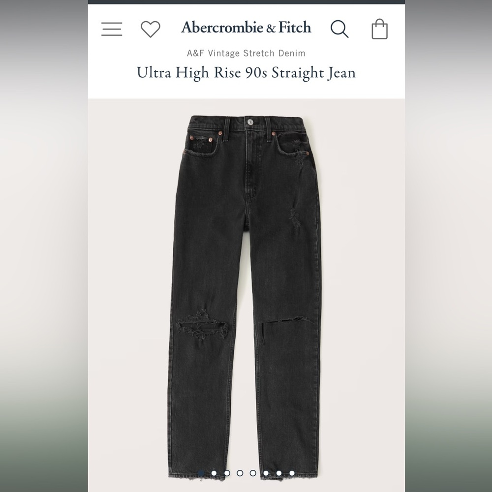 Ultra High Rise 90s Straight Jean 29L